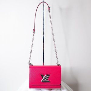 Louis Vuitton Twist Handbag Epi Leather MM